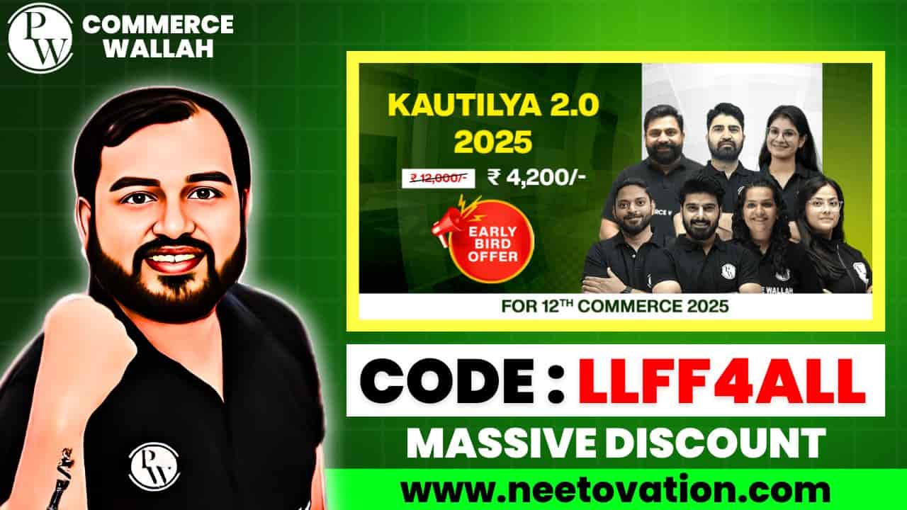 PW Kautilya 2.0 2025 Commerce Batch Coupon Code And Review