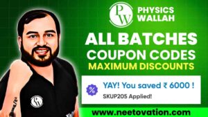 PW All Batches Coupon Code