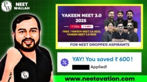 PW Yakeen 3.0 2025 Batch Coupon Code And Review